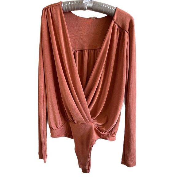 Intimately Free People Turnt Bodysuit in Copper - Picture 1 of 4